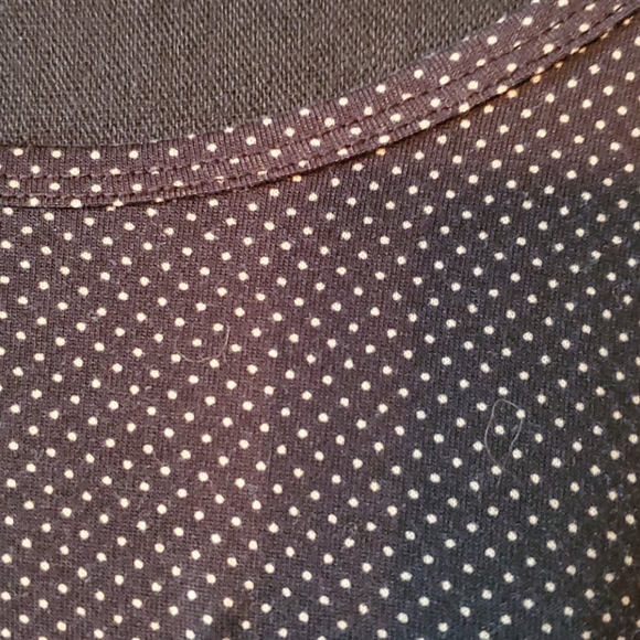 ❤ LuLaRoe cream/black polka dots - Picture 3 of 5